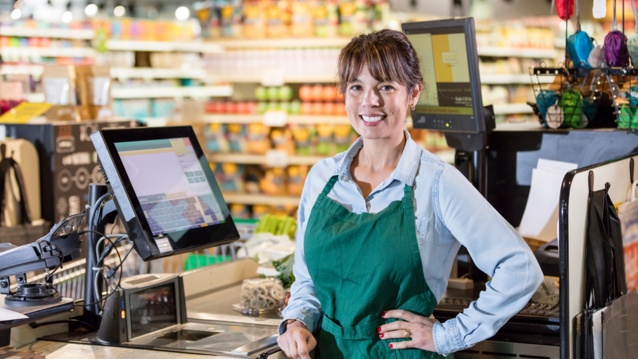 vagas no setor de supermercado