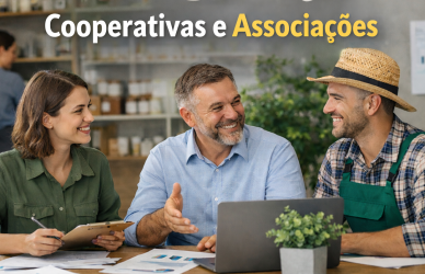 Vagas no setor de cooperativas e associações