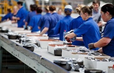 Vagas operacionais em fábrica